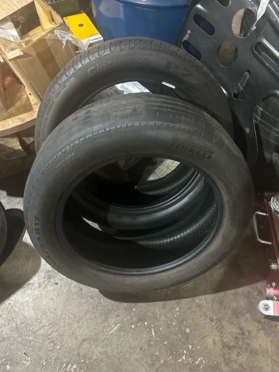 02 Pneus Pirelli Cinturato P7 205/55 R17