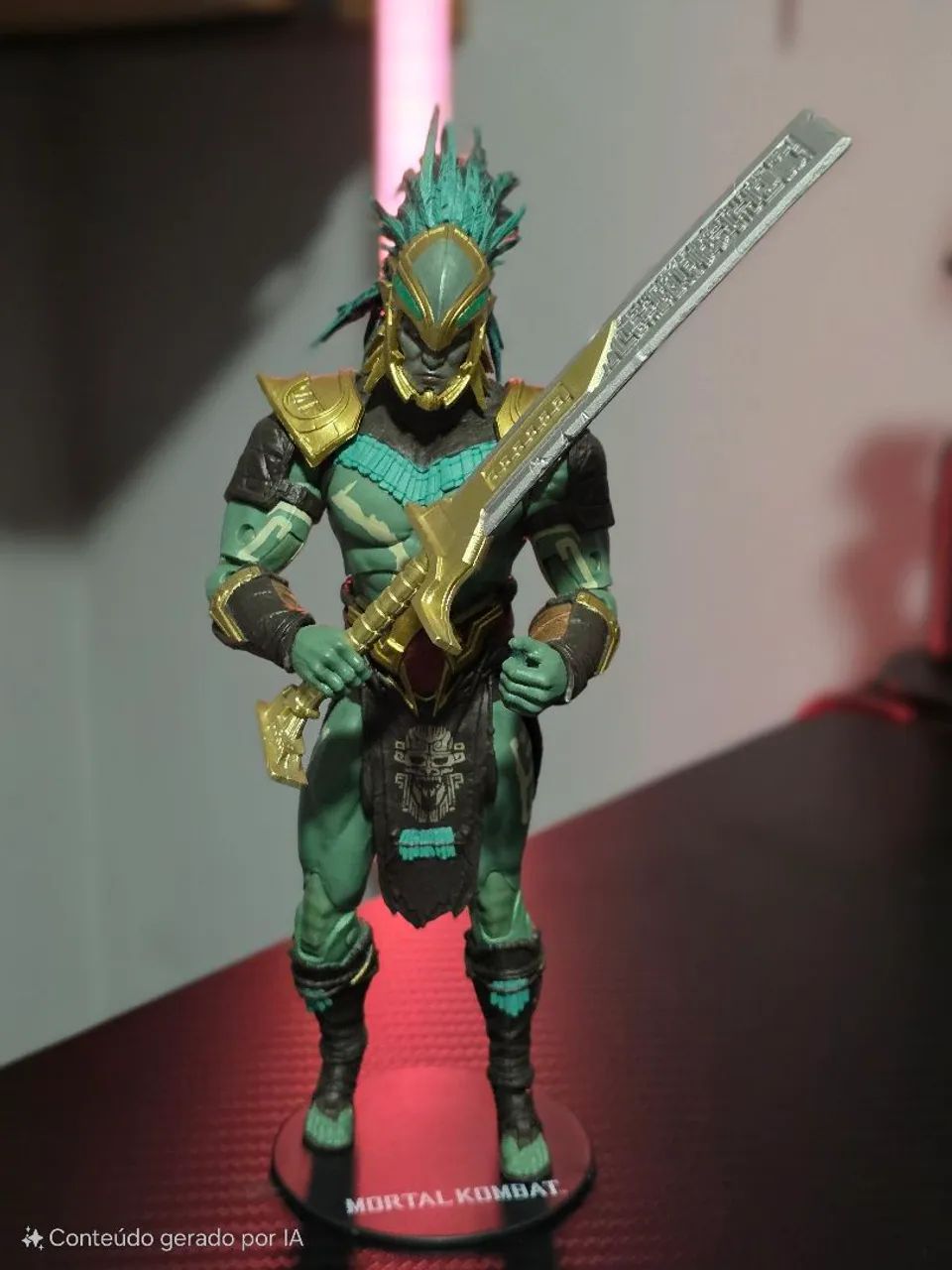 Action Figure Kotal Kahn Mortal Kombat