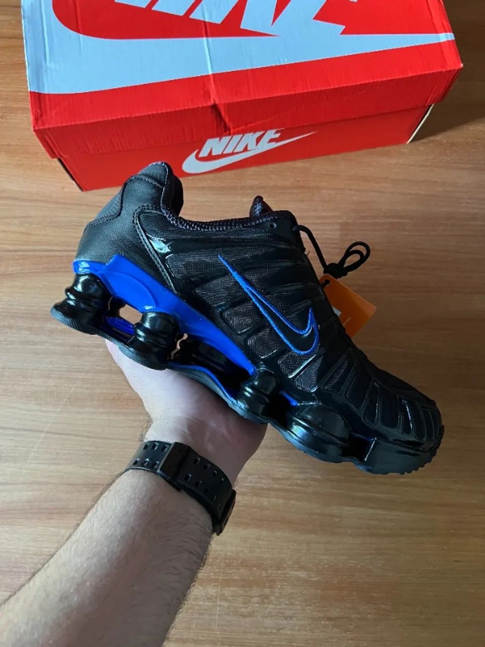 Tênis Nike Shox TL Racer Blue - Foto 4