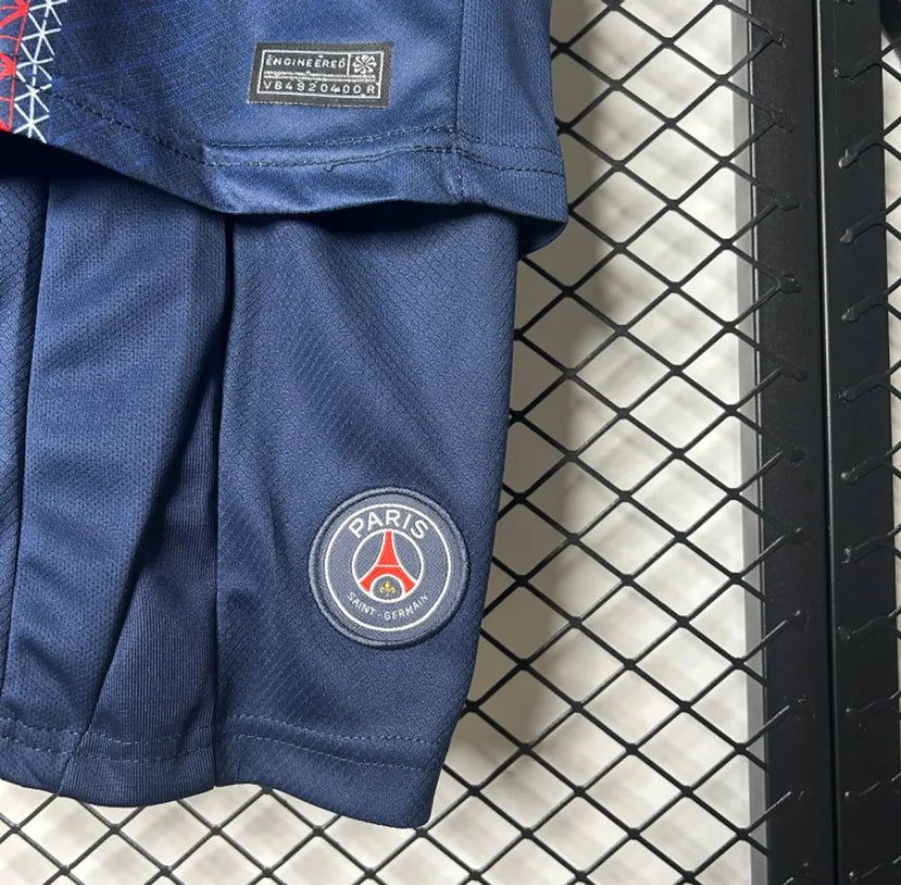Conjunto Kit Infantil/juvenil PSG Paris Saint-Germain I 25/26 2 a 13 Anos - Foto 3