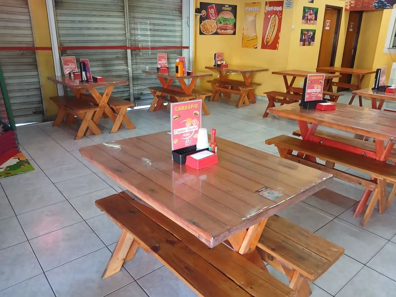 Mesas rusticas para seu comércio em geral 