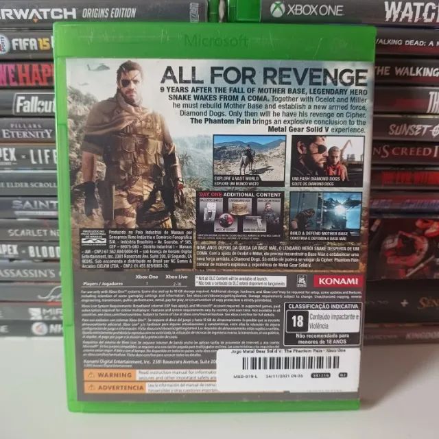 Metal Gear Solid Phantom Pain Xbox One - Foto 2
