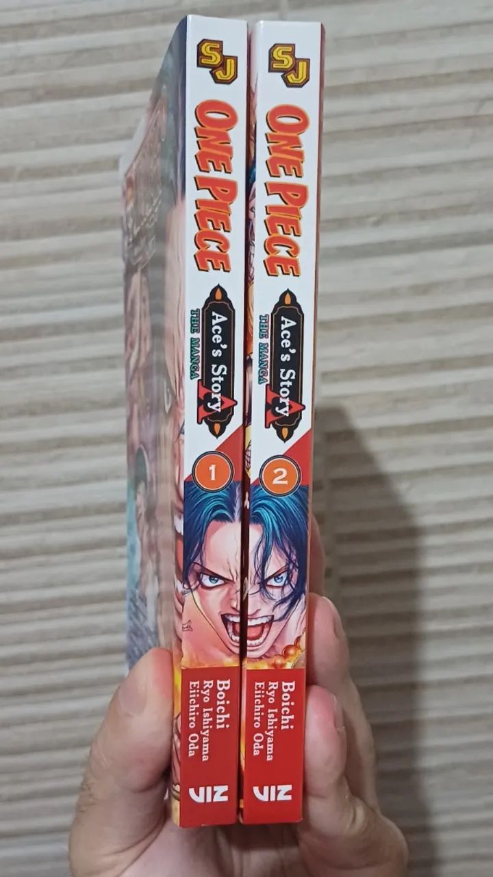 One Piece: Ace's Story, Vols. 1 e 2 (A Novel em Versão Mangá) - Em Inglês - Foto 3