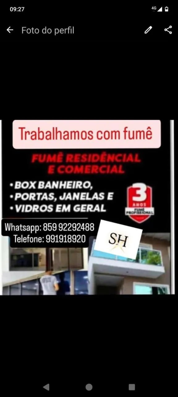 Aplicamos fumê. - Foto 2