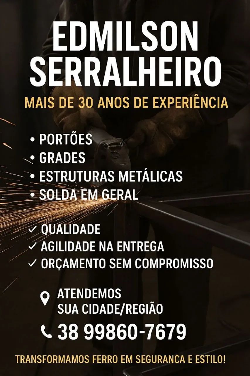 Serralheiro a domicílio 