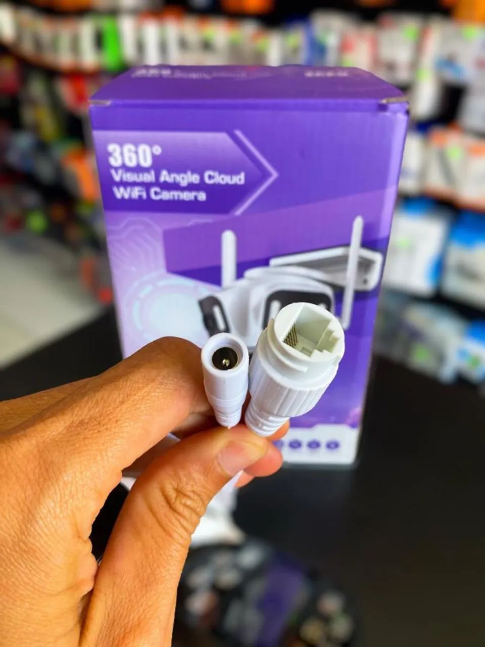 CÂMERA WIFI 3 LENTES EXTERNA A PROVA D?ÁGUA 360 - Foto 5