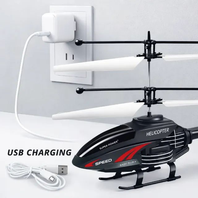 Helicóptero com Controle de Remoto Elétrico - Foto 2