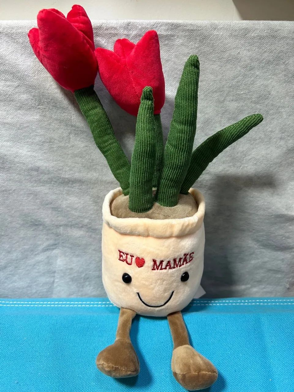 Pelucia vaso com tulipa BR Machine - Foto 4