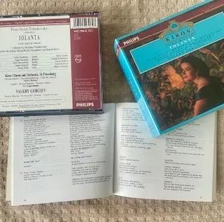 Box 2 DVDs Tchaikovsky: Ópera 'Iolanta' (Regente: Valery Gergiev) Made in USA - Foto 5