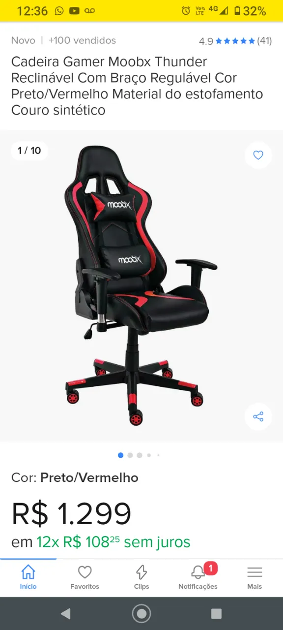 Cadeira gamer