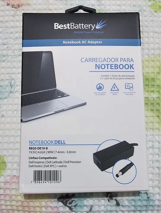 Carregador Notebook Dell 90W - Foto 2
