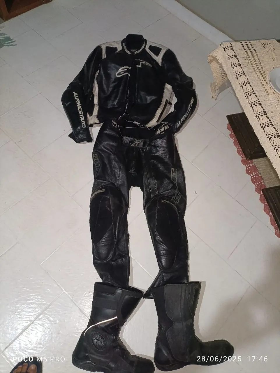 Conjunto Alpinestars para Motociclista