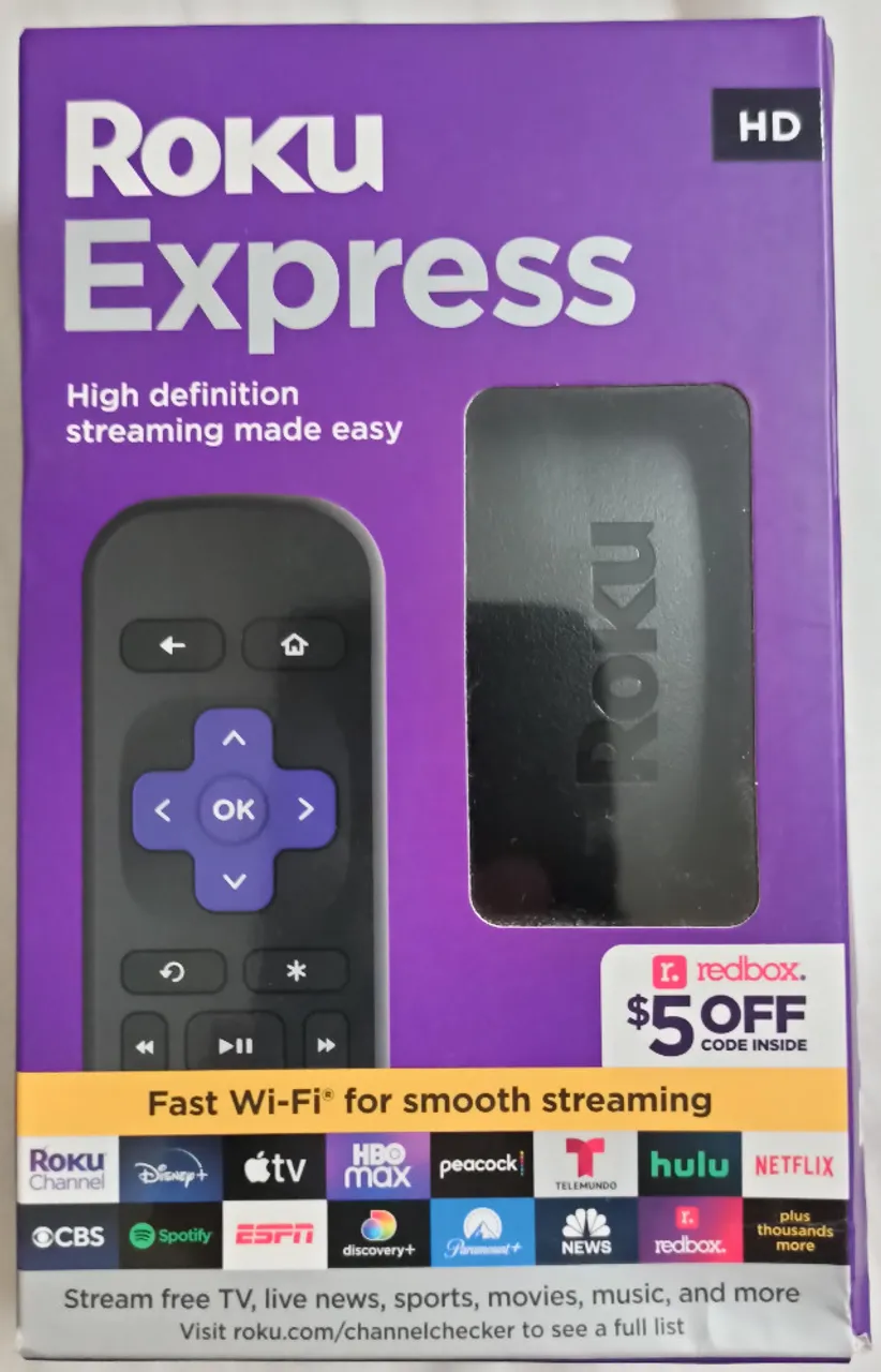 Roku Express HD - Novo lacrado