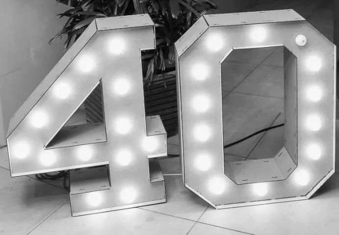 numero decoração niver  - Foto 2