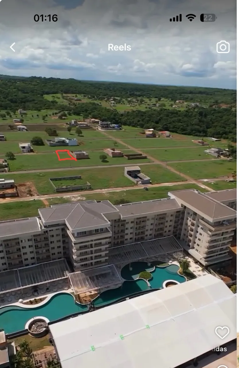 Ágio de lote Orla Ville atrás do FIVE SENSES RESORT
