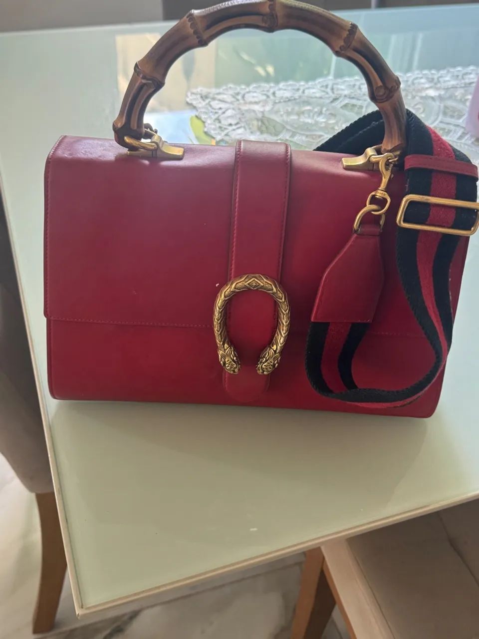 Bolsa Gucci dionysus bambu- Original com certificado - Foto 5