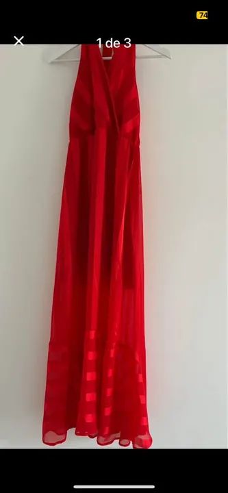Vestido Longo Zinzane (Leia a descrição)