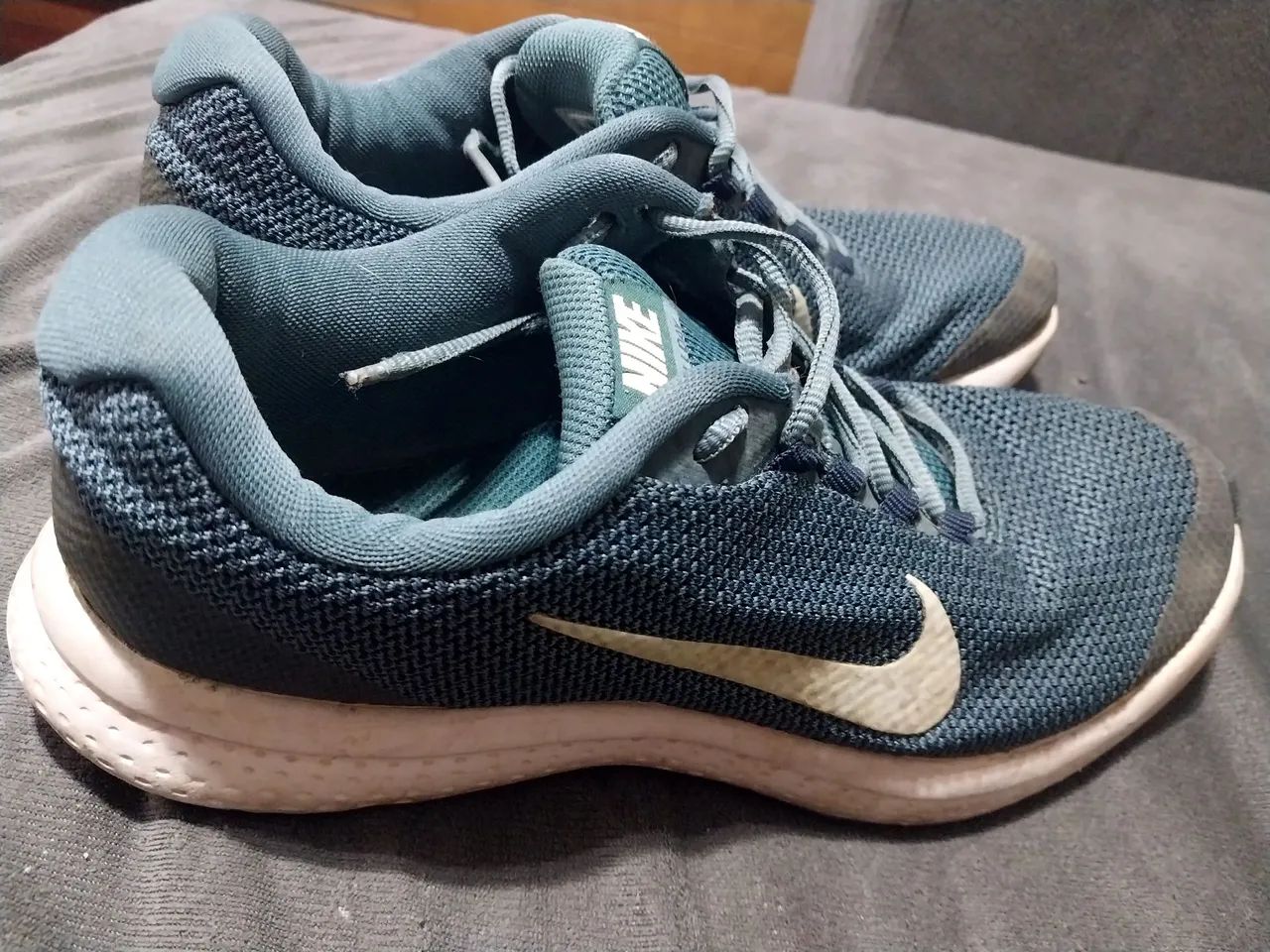 Tênis Nike Runallday Azul - Foto 3
