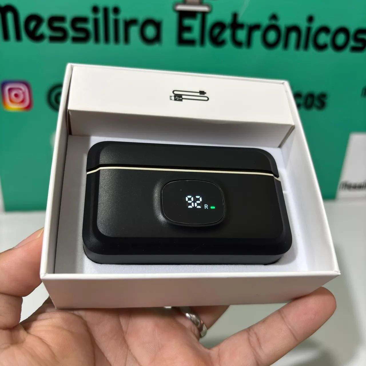 Microfone de lapela sem fio 2.4ghz para gravações  - Foto 3