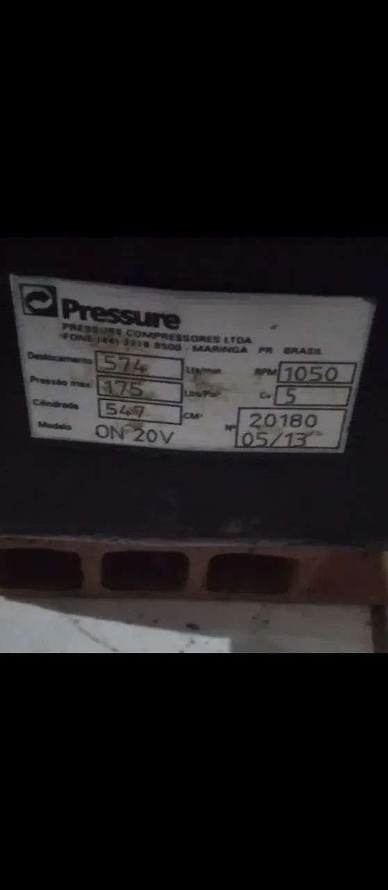 Compressor de Ar Pressure ON 20V - Foto 2