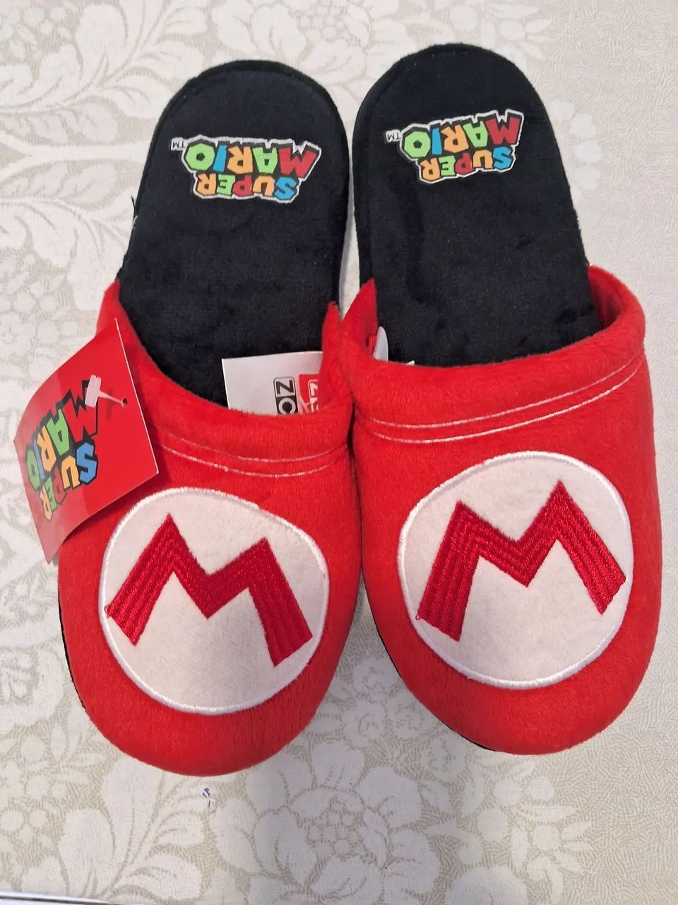 Pantufas Super Mario P (33-35( - Foto 2