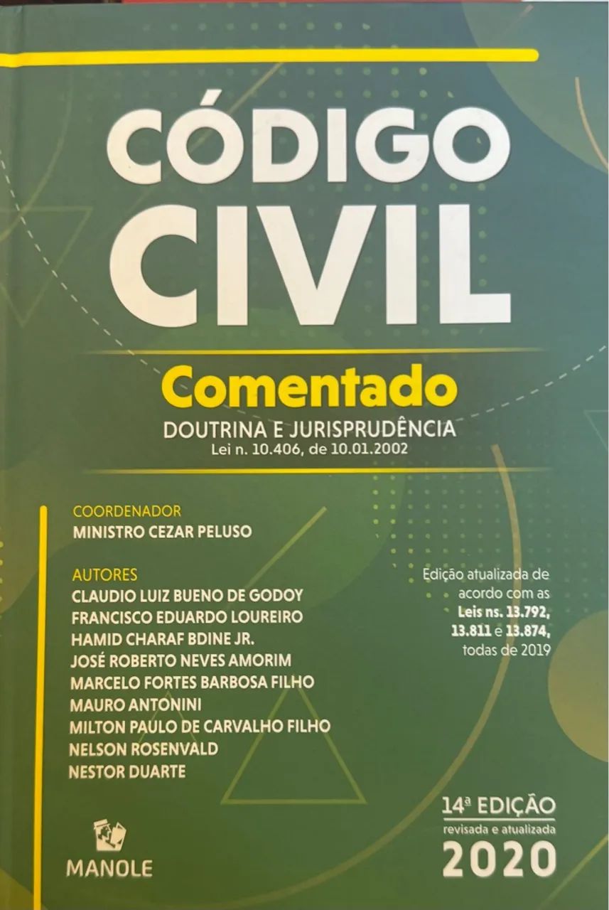Código Civil Comentado - 14ª Edição - 2020