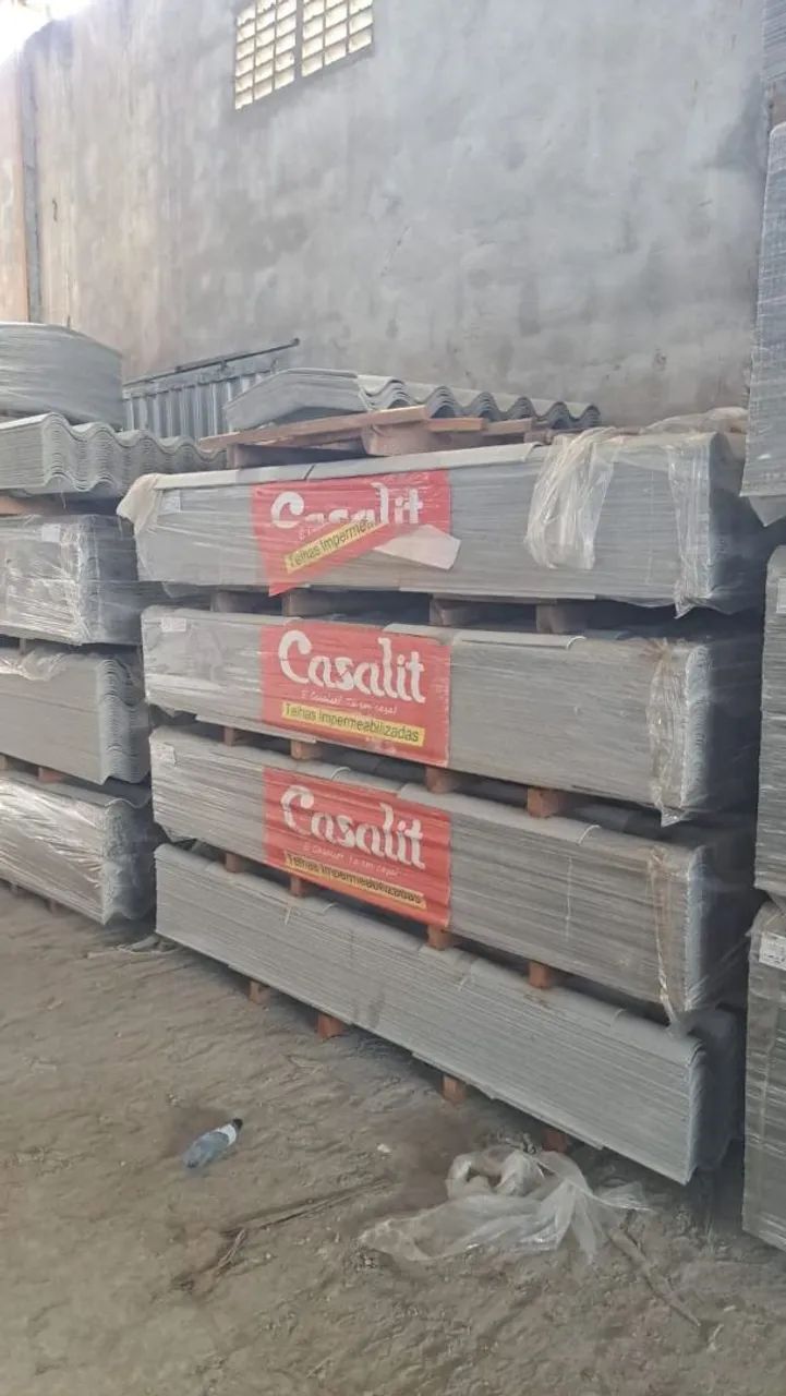 Telhas Casalit para Construção fibrocimento já impermeabilizado top para cobrir * - Foto 4