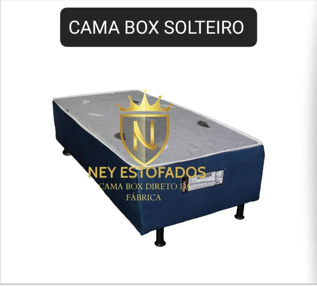 Cama Box Ney Estofados - Explosão de Preço Baixo! - Foto 3