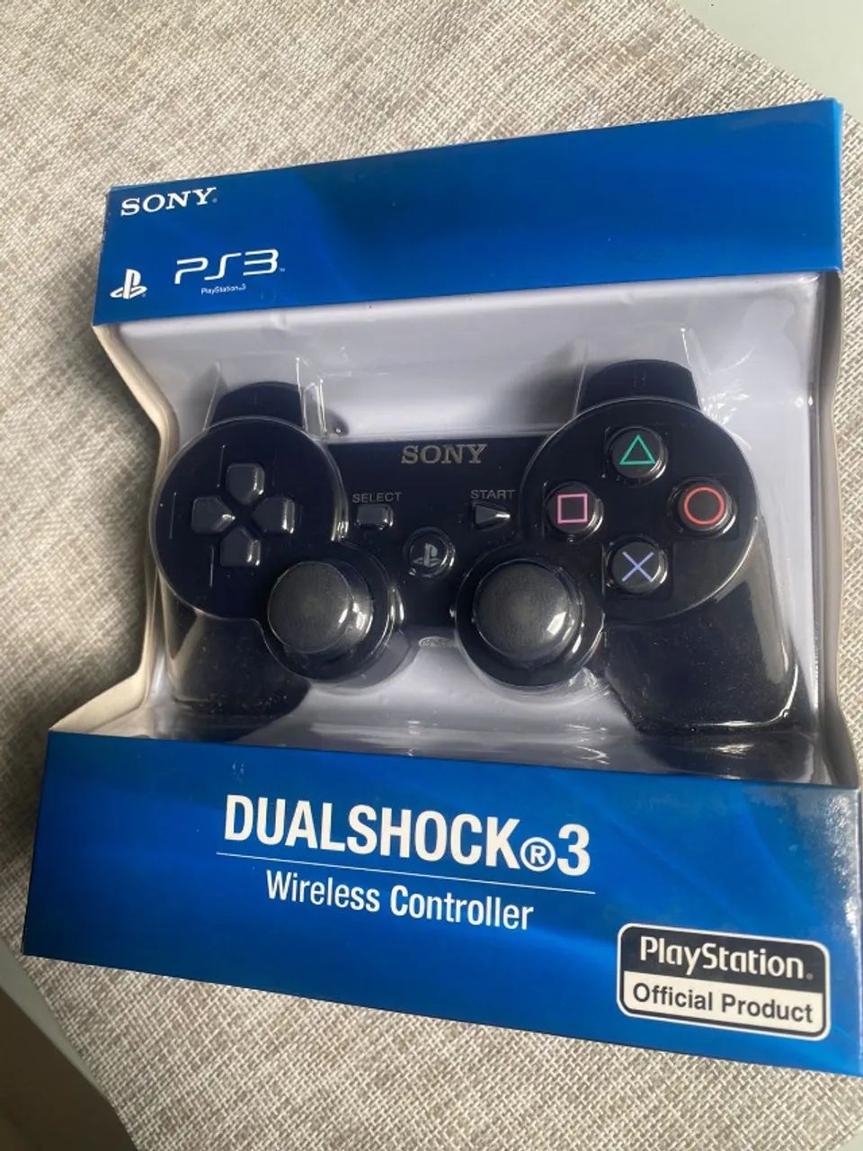 O controle Doubleshock PS 3 