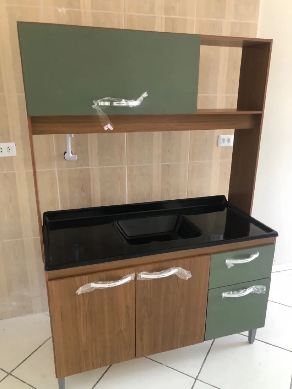 Cozinha com pia de marmorite NOVO ENTREGAMOS  - Foto 2