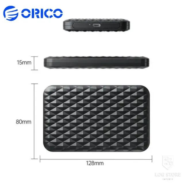  Case Externo para HD/SSD SATA 2.5 USB 3.0 - 2520 - Orico Com cabo USB 5Gbps - Foto 3