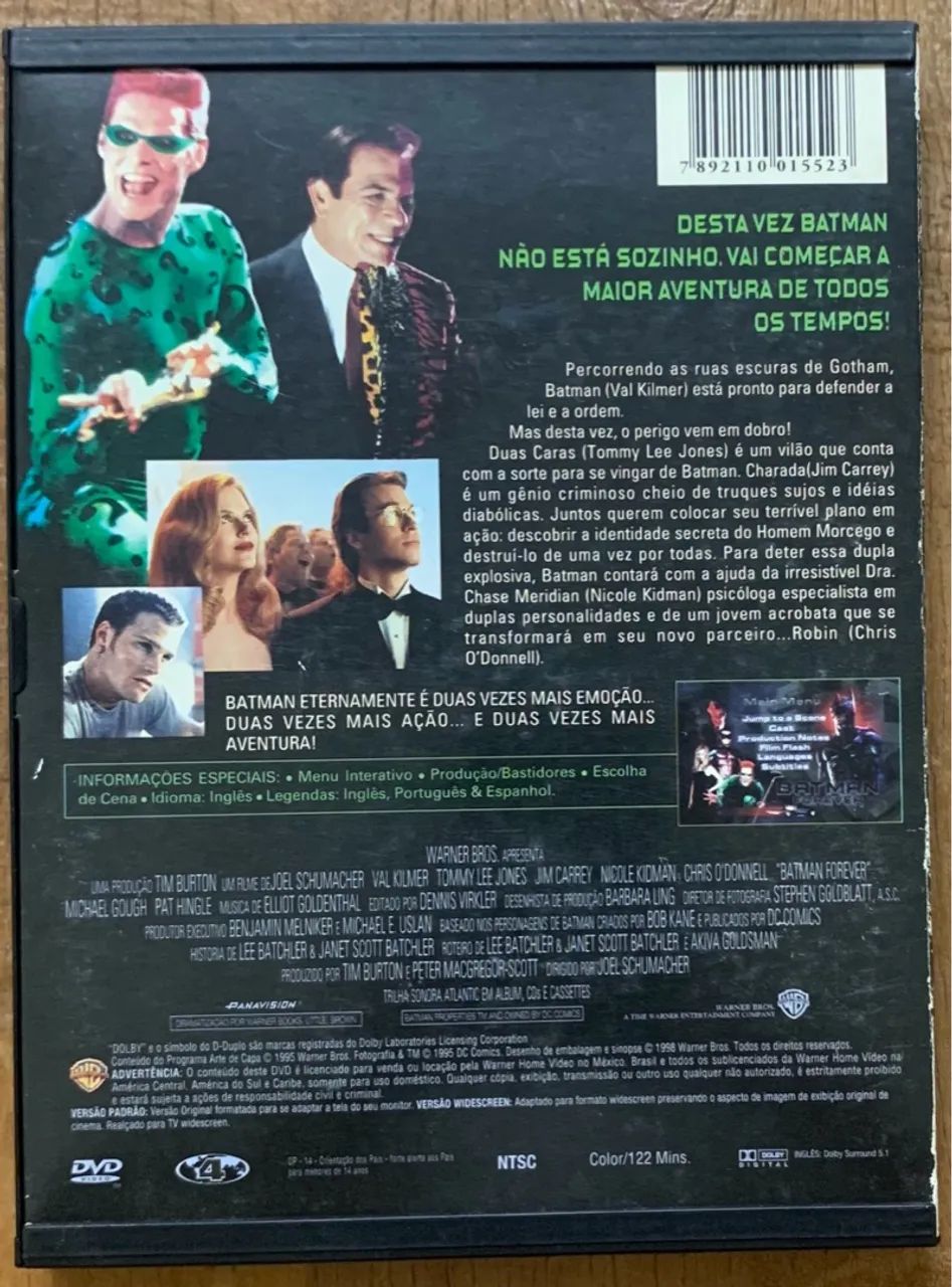 DVD Batman Eternamente - Val Kilmer - Foto 2