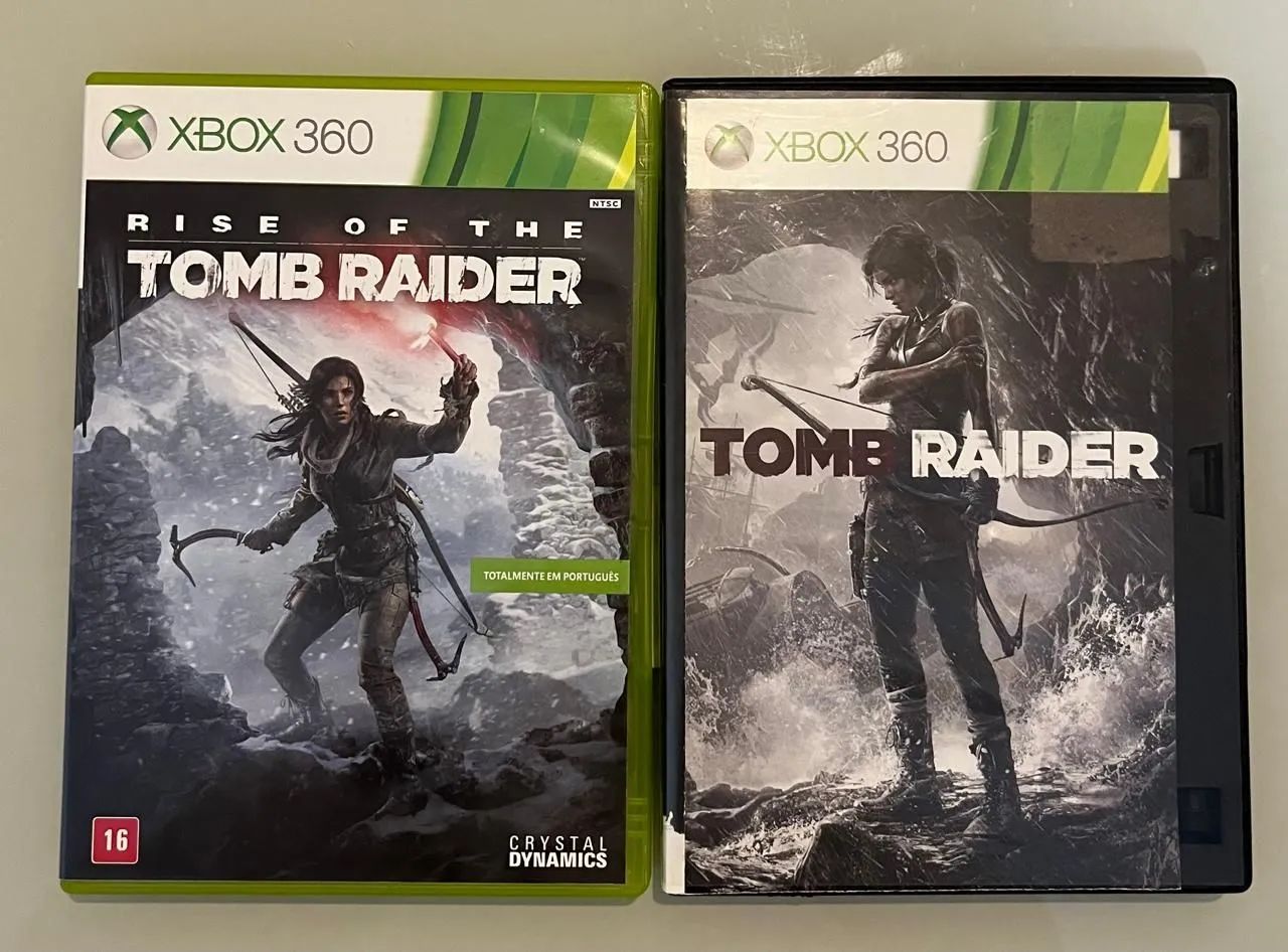 coleção tomb rider xbox