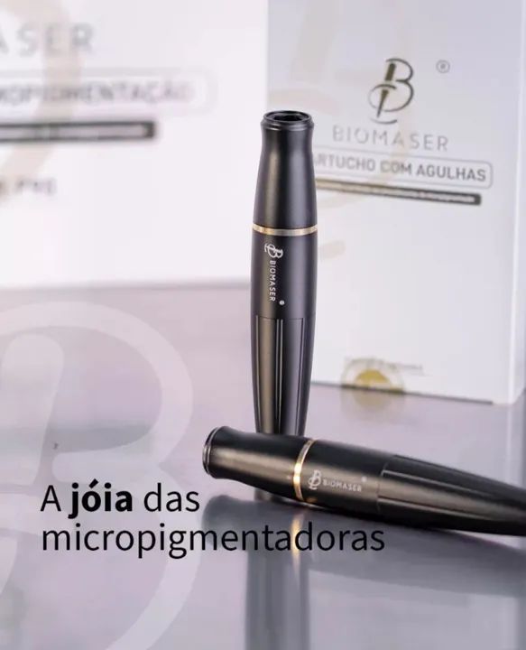 Vendo Aparelho de Micropigmentação Profissional Marca Biomaser Seminovo - Foto 2
