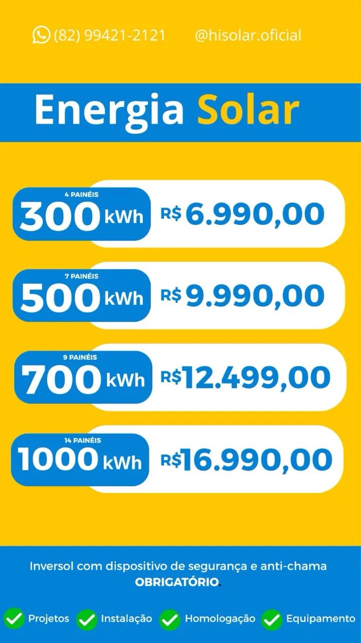 Instale Energia Solar e Ganhe Dinheiro Todo Mês! - Foto 2