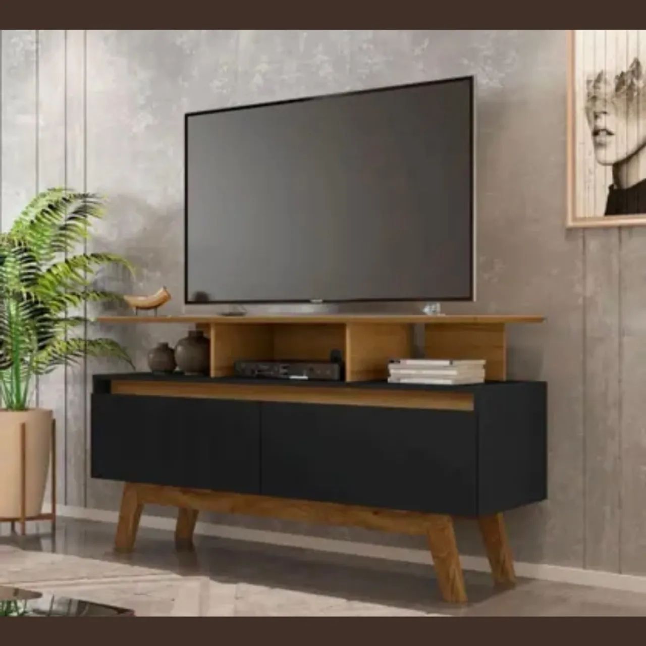 Rack moderno com design elegante - entrego hoje 