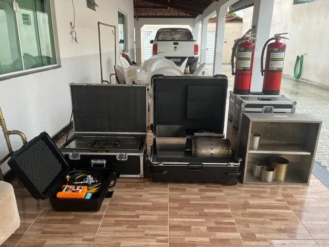 Kit para Treinamento prático de Brigada de Incêndio, com o uso de extintores!