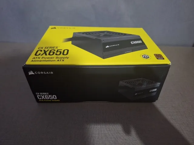 Fonte Corsair CX650