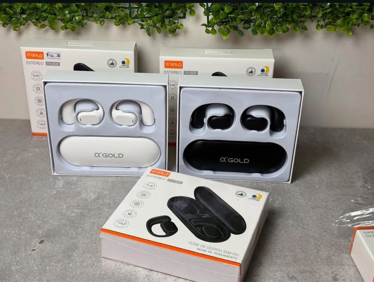 Fone de ouvido Bluetooth