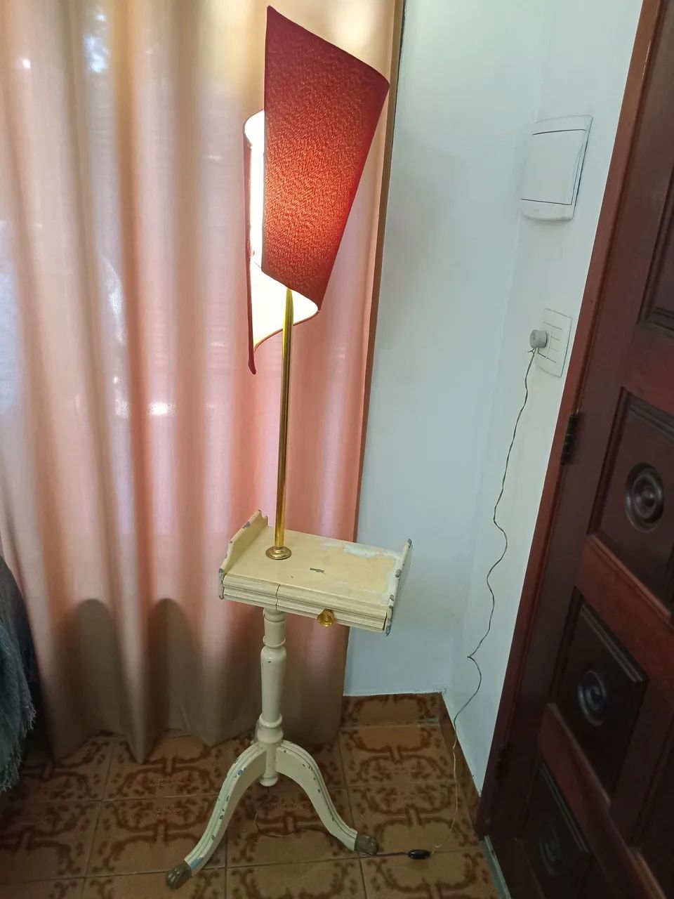 Abajur de chão vintage anos 60 - Foto 4