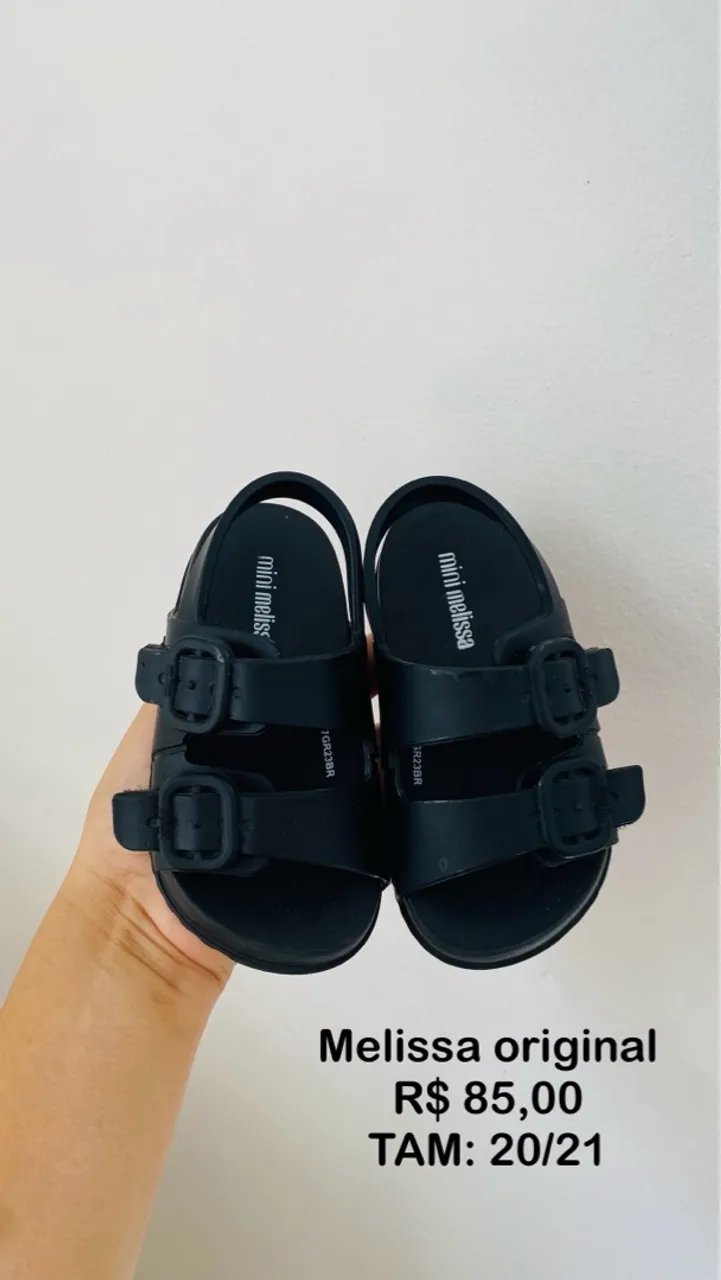 Sandália Infantil Mini Melissa Original 20/21