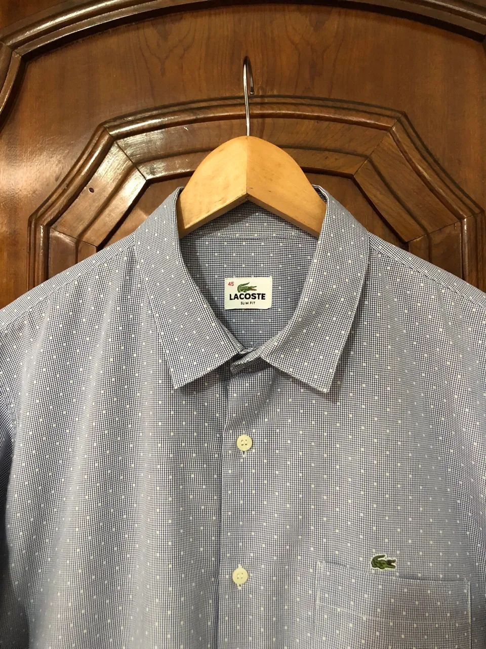 Camisa social lacoste slim Fit manga curta Roupas Jardim Júlio