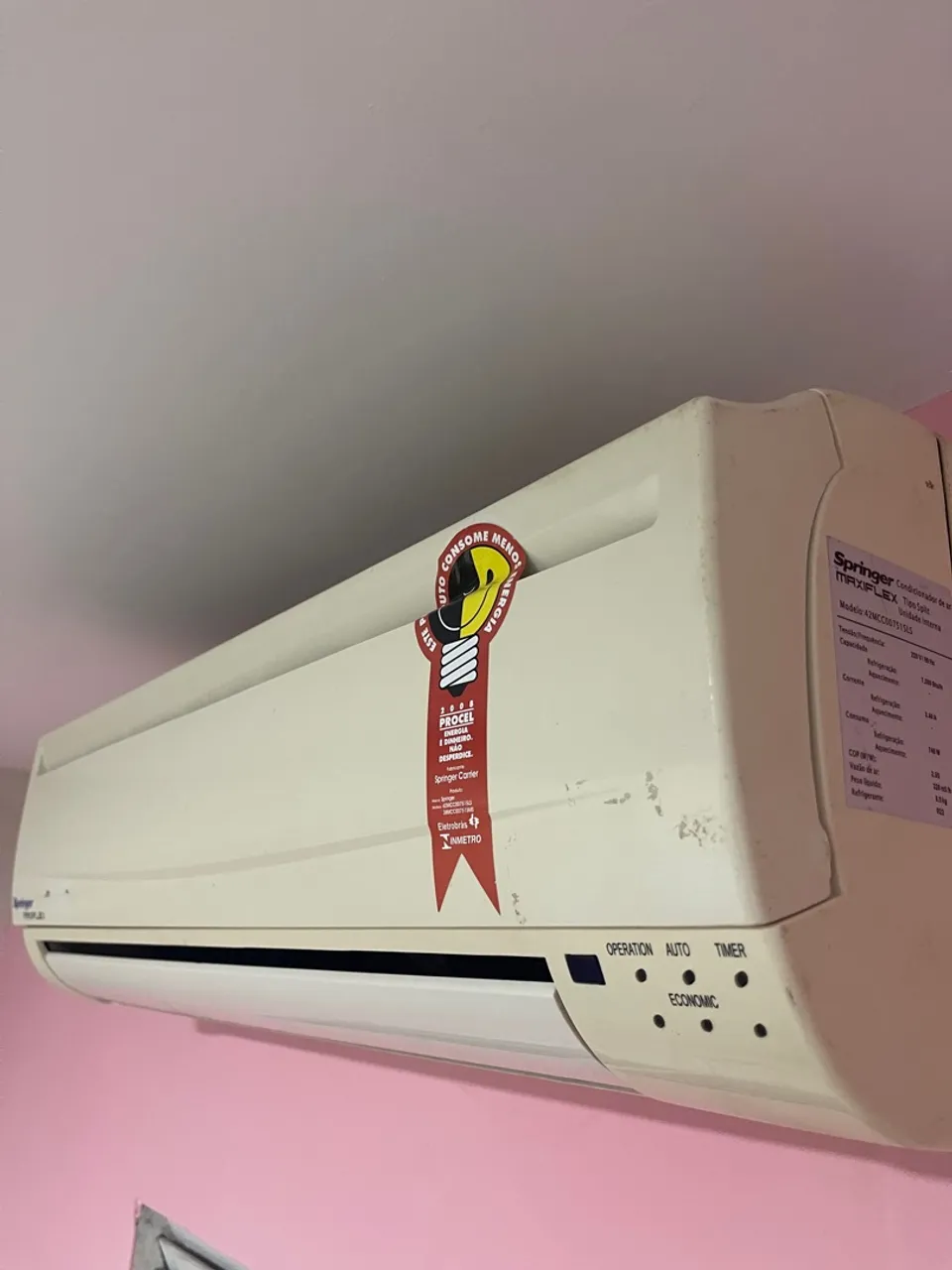 Ar condicionado 7500 btu