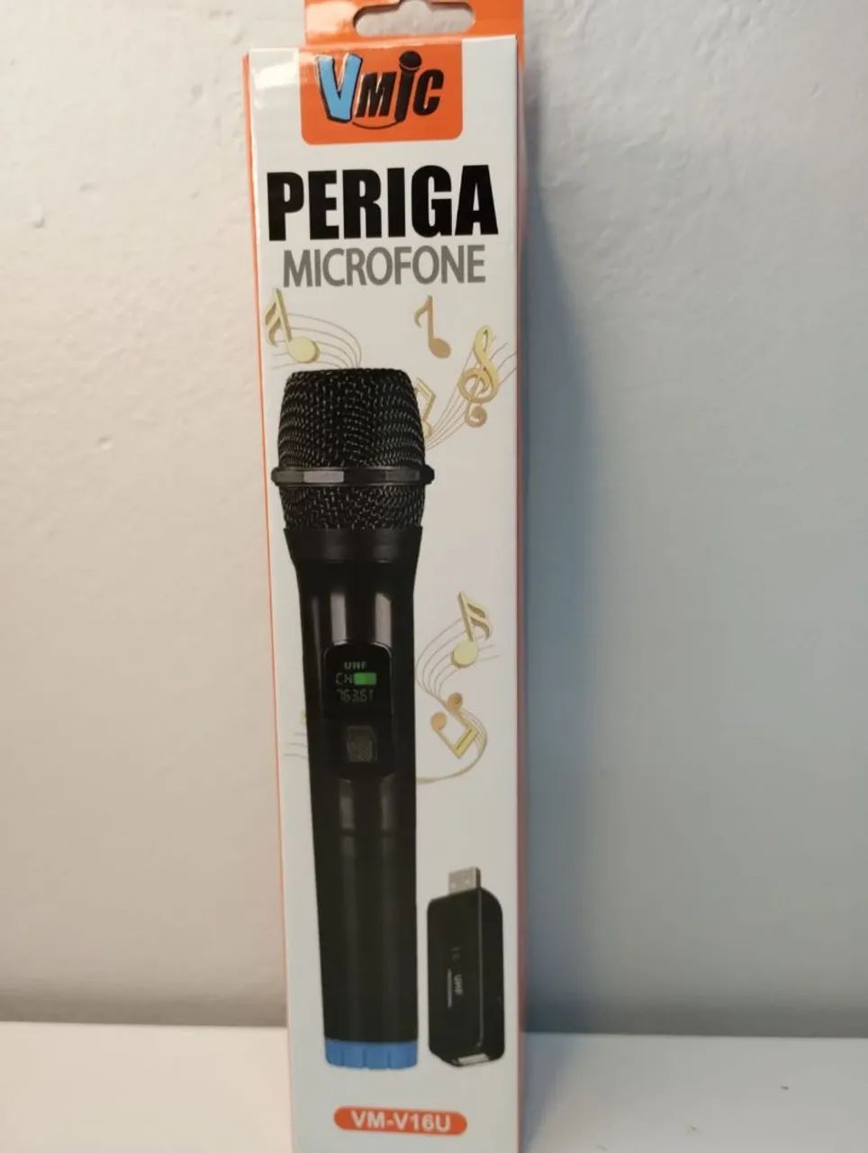 Microfone Sem Fio Periga VM-V16U