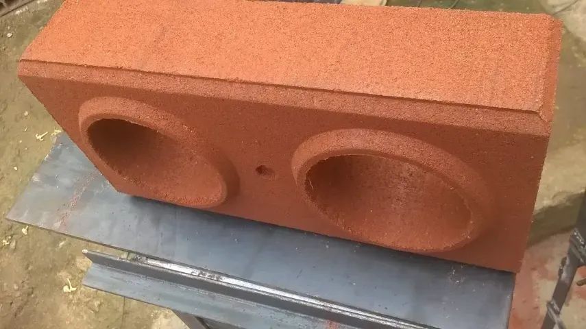 Máquina de Tijolo Ecológico 12,5 x 25cm - Foto 2