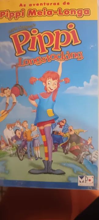 Vhs..as aventuras de Pippi Meia-Longa