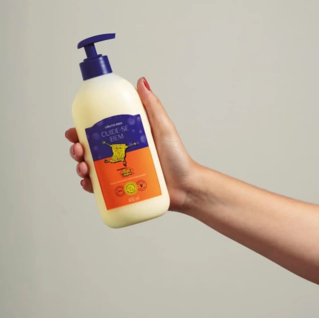 Loção Corporal Cuide-se Bem O Boticário 400ml - Foto 4