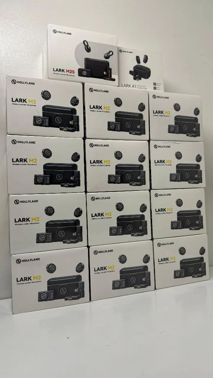 Microfone Hollyland Apartir de R$660 Lacrados com Garantia de 1 Ano 