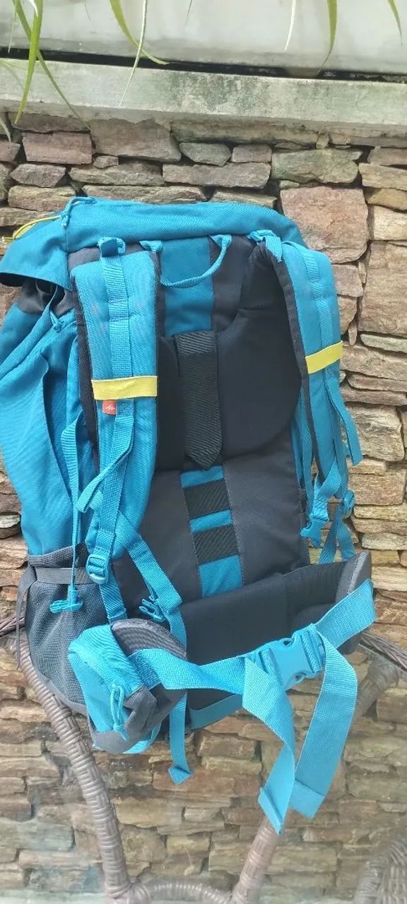 Mochila  trekking/camping Azul