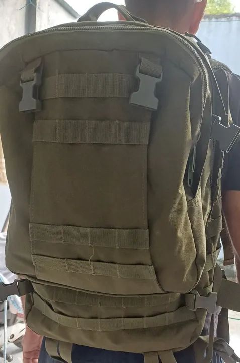 Mochila Tática verde